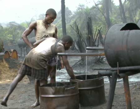 illegal refineries