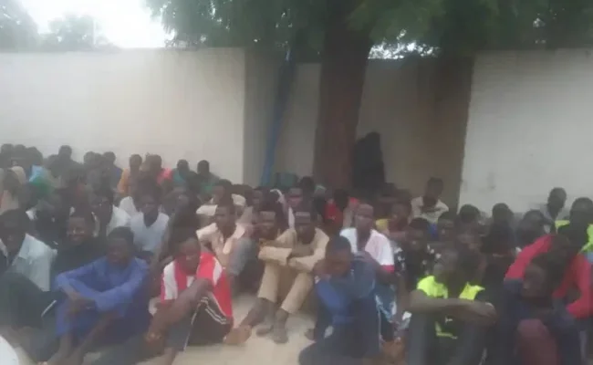 Police arrest 97 suspects over violent protests in Borno