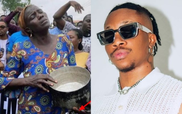 Singer Oxlade set to give viral protest woman N500k