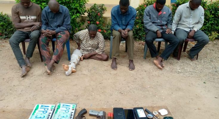 Six Arrested In Osun For String Of Robberies, Kidnapping, Attempted Murder