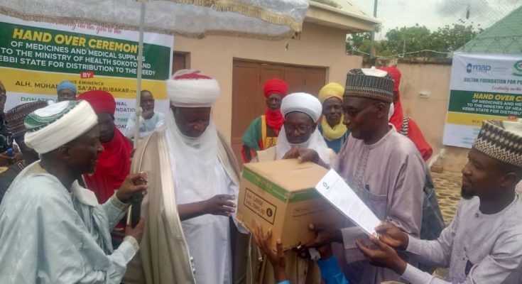 Sultan Foundation donates N1.7bn drugs to Sokoto, Kebbi