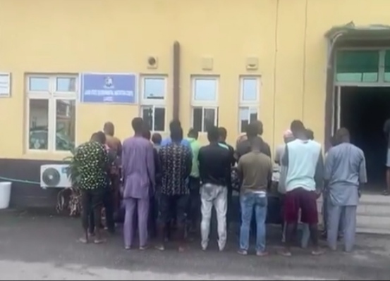 Twenty Suspects Arrested For Open Defecation In Lagos (Video)