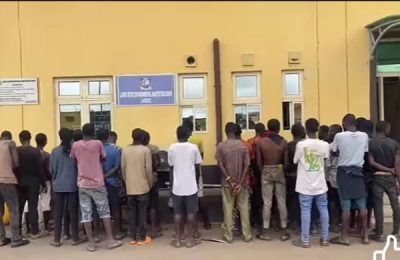 25 Miscreants In Possession Of Hard Drugs Arrested In Lekki