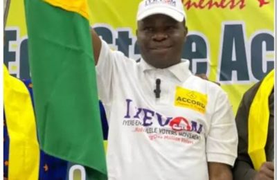 Accord Party Candidate Withdraws From Guber Race