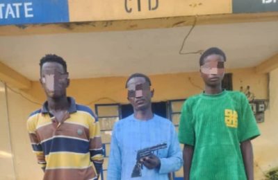 Bauchi Police Apprehend Three Suspected Armed Robbers, Recover Local Made Pistol