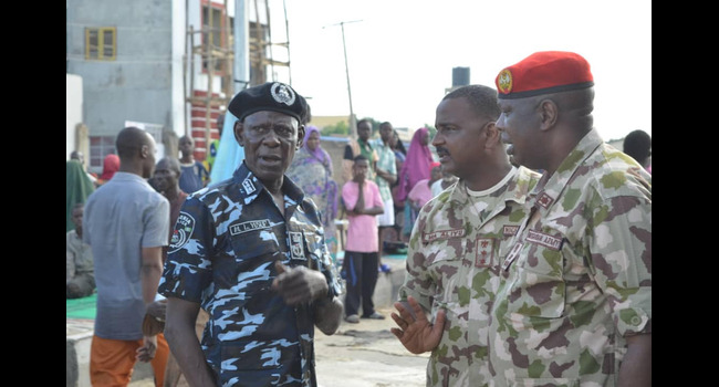 Army and Police officer