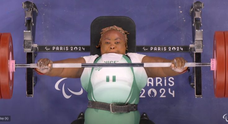 Bose Omolayo Wins Silver In 79kg Para Powerlifting