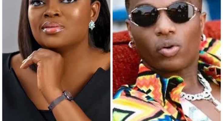 Funke Akindele sparks collaboration rumours with Wizkid