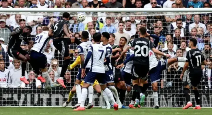 Gabriel’s Header Secures Arsenal's Victory Over Tottenham In North London Derby