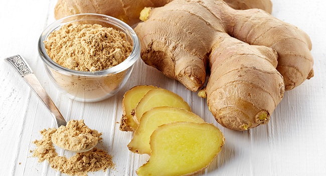 Ginger reduces eye fatigue, ease menstrual cramps