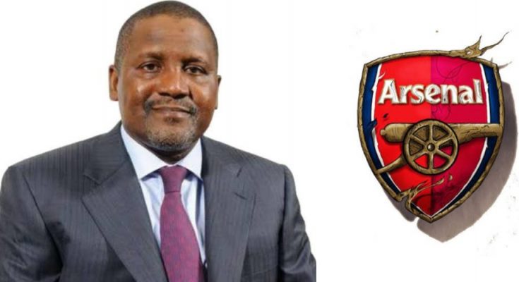 I Regret Not Buying Arsenal — Aliko Dangote