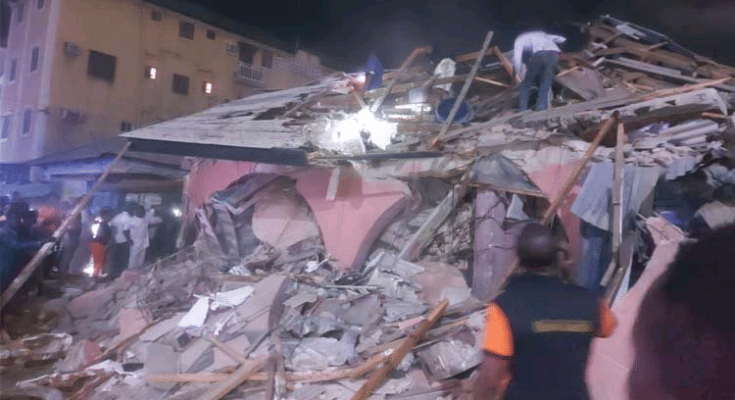 Many Students Trapped As Three-Storey Building Collapses In UNIBEN