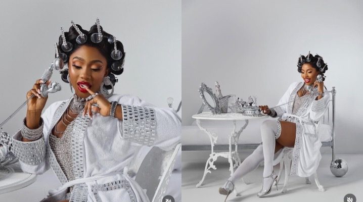 Mercy Eke Marks 34th Birthday In All-White Ensemble