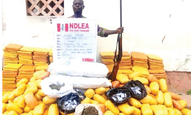 NDLEA Arrest Wanted Drug Trafficking Kingpin, Ex-Convict In Lagos, Ogun