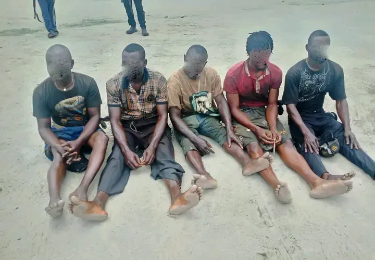 Navy Arrests Five For Crude Oil Theft In Lagos