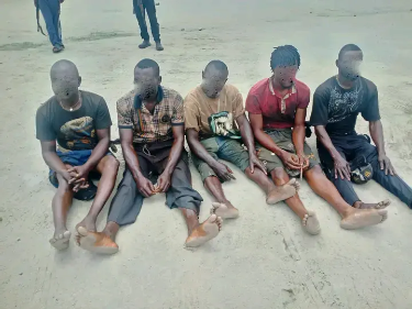 Navy Arrests Five For Crude Oil Theft In Lagos