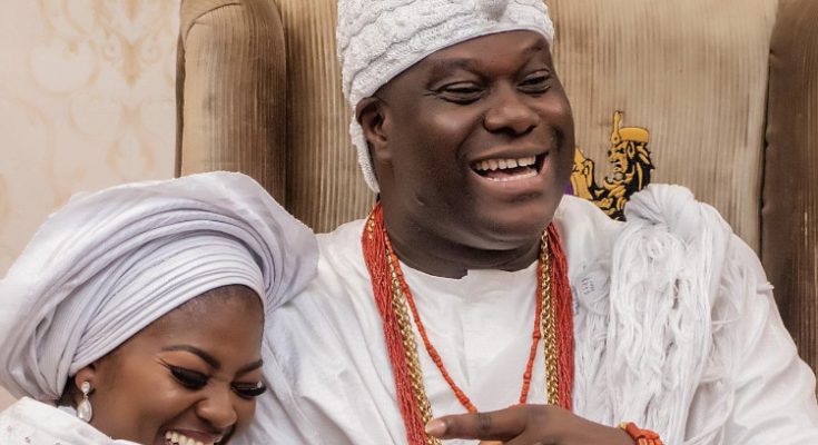 Ooni Of Ife Announces Birth Of Baby Boy With Fourth Wife Queen Folashade Ashley