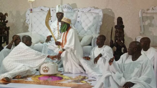 Ooni installs Olashile Alexandra as Agbakin Bashorun of Yoruba land