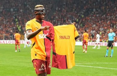 Osimhen Finally Scores Debut Goal For Galatasaray