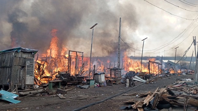 Lagos Plank market,