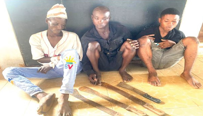 Police Arrest Notorious Ogun Robbers In Lagos Hideout