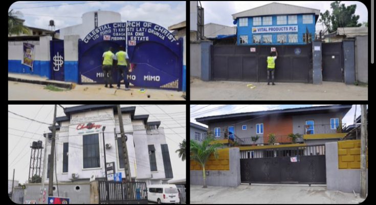 Ten Establishments Sealed In Lagos For Non-Compliance With Environmental Regulations