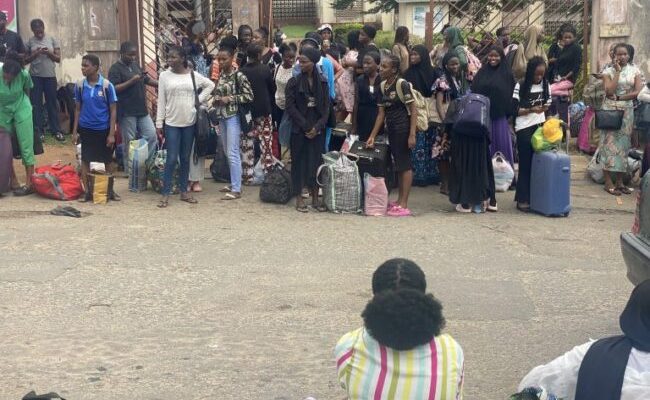 UI students defy management's order to vacate hostels