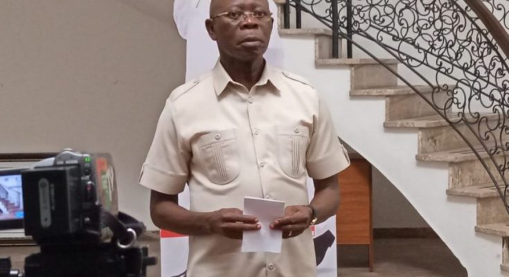 ‘Forgive My Actions’ – Oshiomhole Appeals To Igbinedion