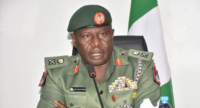 acting COAS Oluyede,