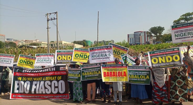 Group storms INEC, demands removal of Ondo REC