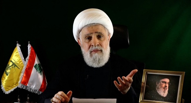 Hezbollah elects Naim Qassem