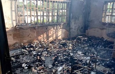 Hoodlums Set Akwa Ibom Electoral Commission Office On Fire