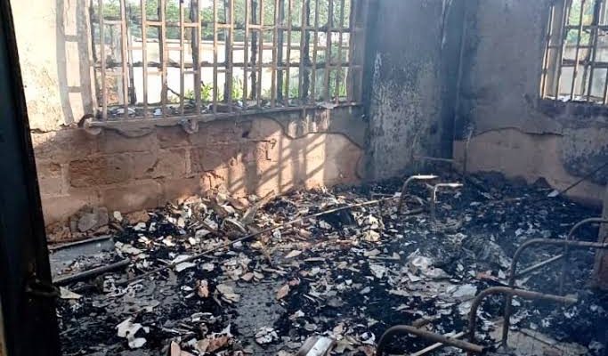 Hoodlums Set Akwa Ibom Electoral Commission Office On Fire