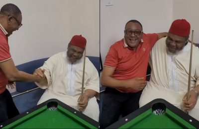 Jide Kosoko, Pete Edochie Reconnect After 12 Years Apart