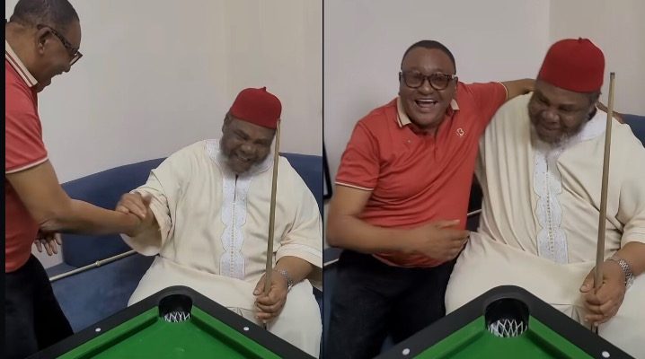 Jide Kosoko, Pete Edochie Reconnect After 12 Years Apart