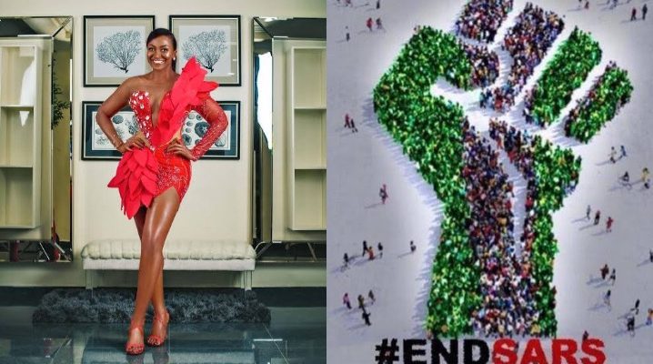 Kate Henshaw Honours Lekki Toll Gate Victims On #EndSARS Fourth Anniversary