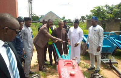 NEDC, Taraba govt distribute farm inputs to farmers