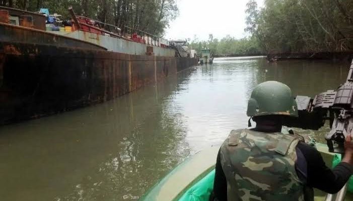 Navy Intercepts 350kg Fertiliser Bound For Cameroon, Detains Two Suspects