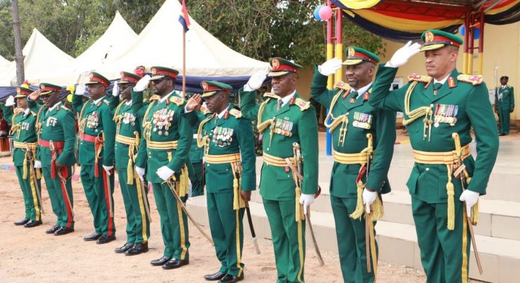 Nigerian Army Bids Farewell To 15 Artillery Generals