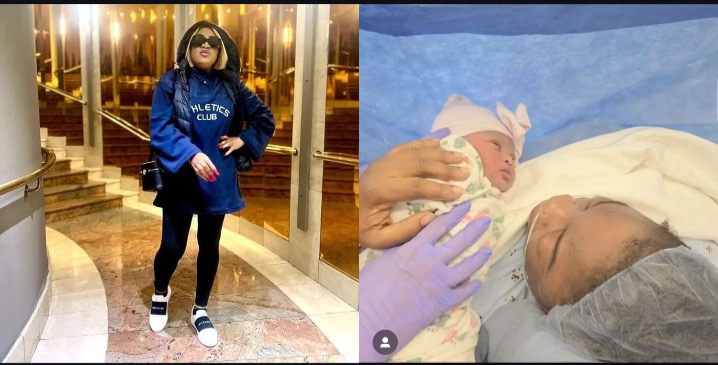 Nollywood Actress Sotayo Gaga Gives Birth To First Child