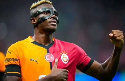 Osimhen Wins First Turkish Super Lig Award At Galatasaray