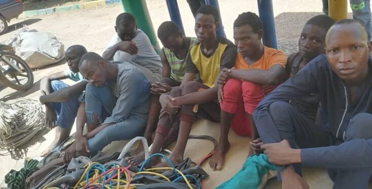 Police Apprehend Suspected Vandals For Cable Theft In Sokoto