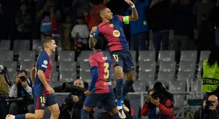 Raphinha Bags Hat-Trick As Barcelona Thrash Bayern Munich 