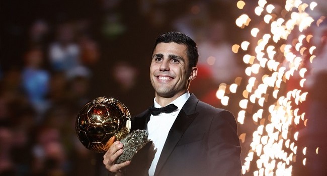 Rodri Beats Vinicius, Bellingham To Win 2024 Ballon d’Or (Full List)