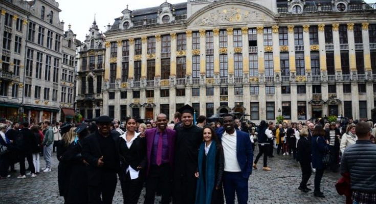 Sunday Oliseh’s Son Bags Masters Degree In Belgian Varsity