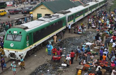 Train Crushes Man To Death In Lagos