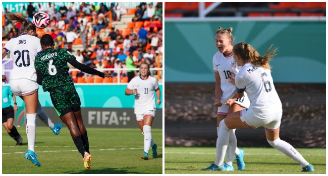 USA Beat Nigeria As Flamingos Bow Out From 2024 FIFA U-17 Women World Cup