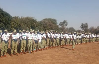 979 prospective Corps members take oath, begin camping in Bauchi