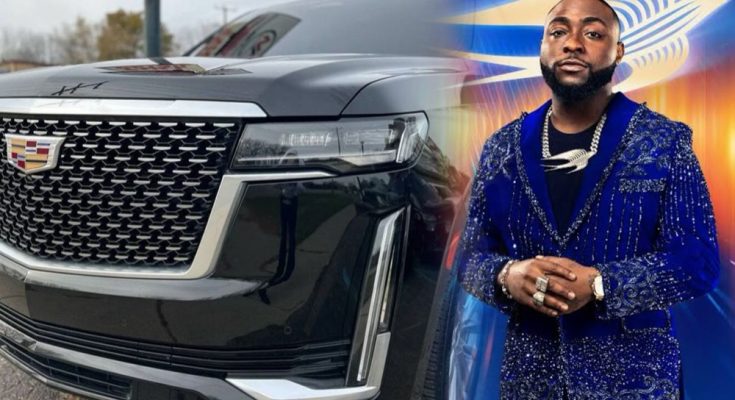 American-based auto firm owner surprises Davido with luxury car