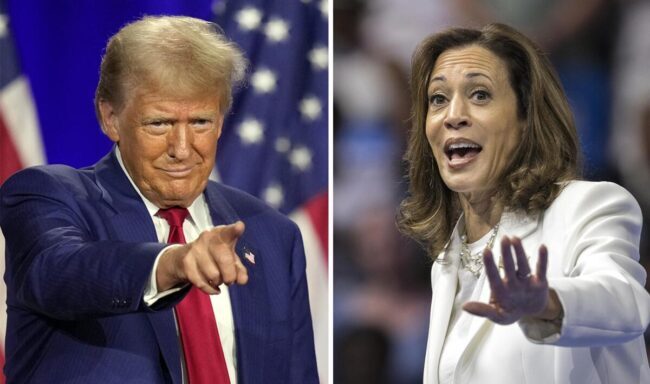 Campaign slogans deployed by Harris, Trump